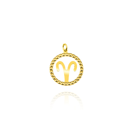Eyewear Pendant in Real Gold 