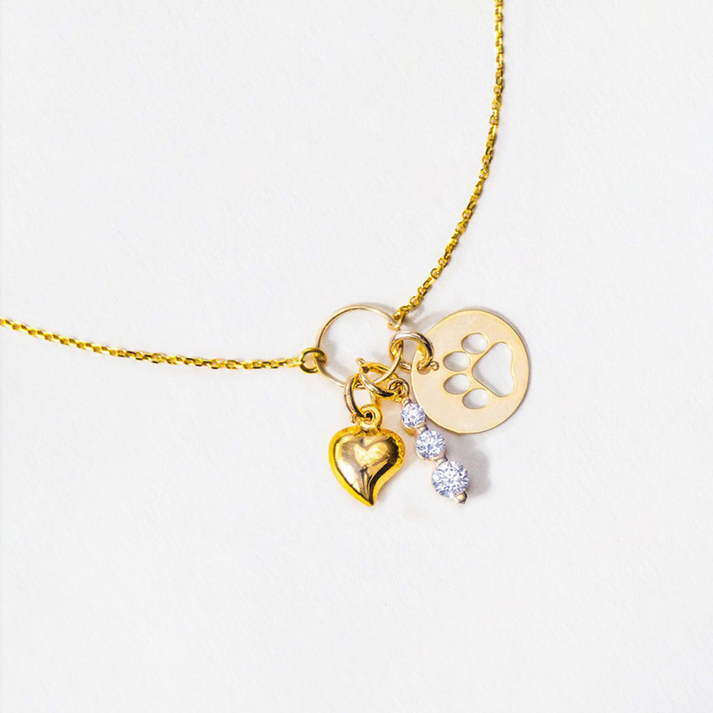 Collana AMORE in Oro giallo
