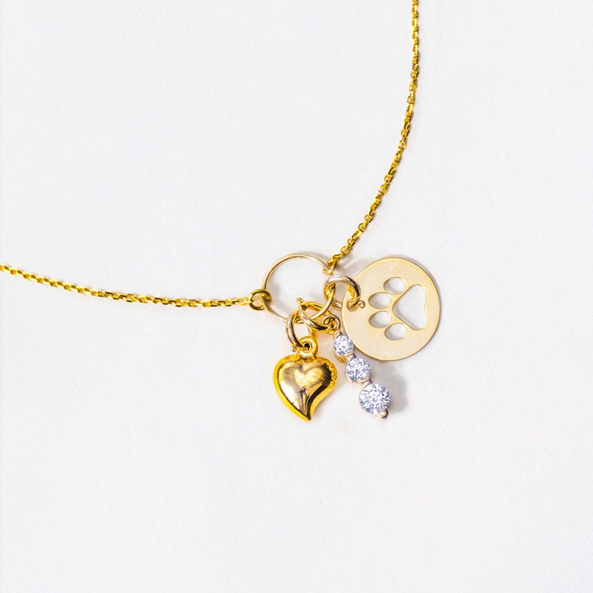 Collana AMORE in Oro giallo