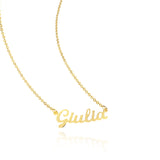 Real Gold Name Necklace 