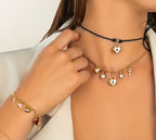 Charm Cuore Lucchetto in Oro