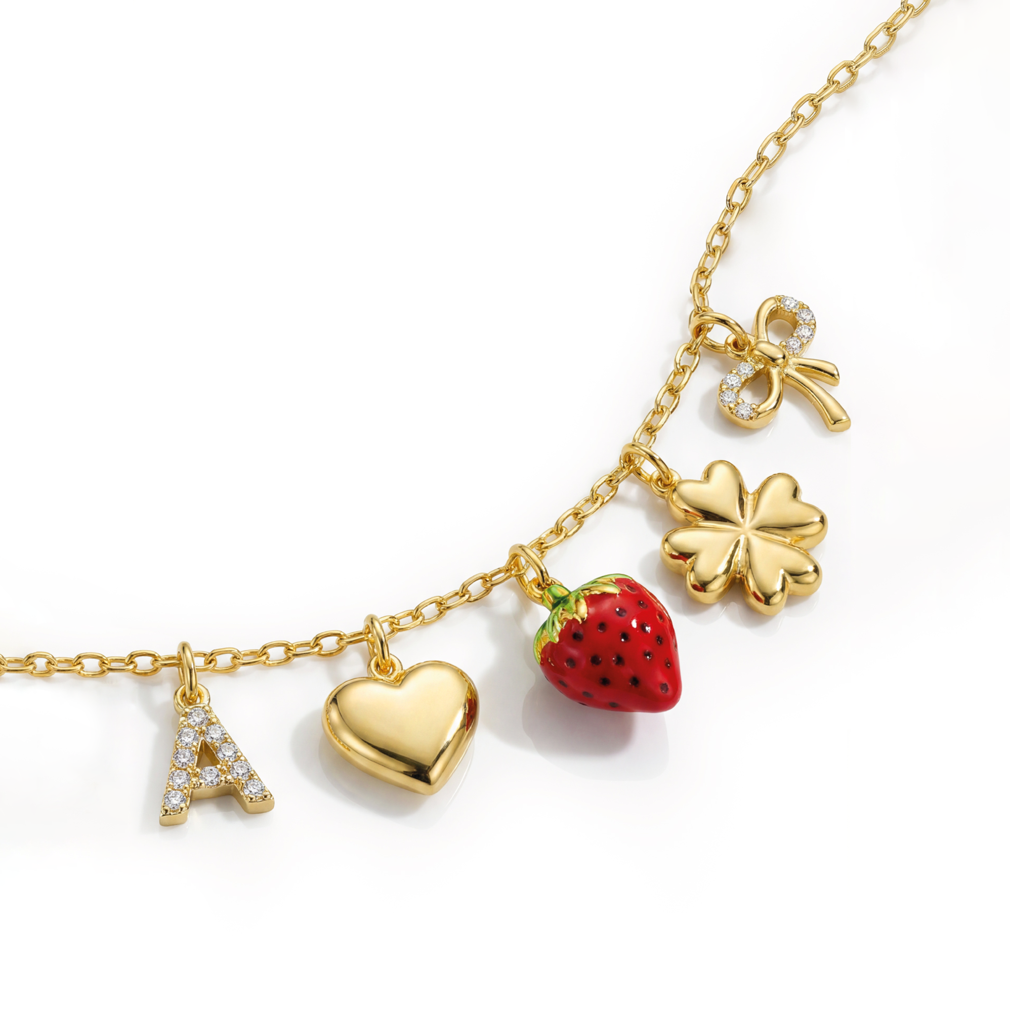 Collana Dolcezza in Oro e Zirconi