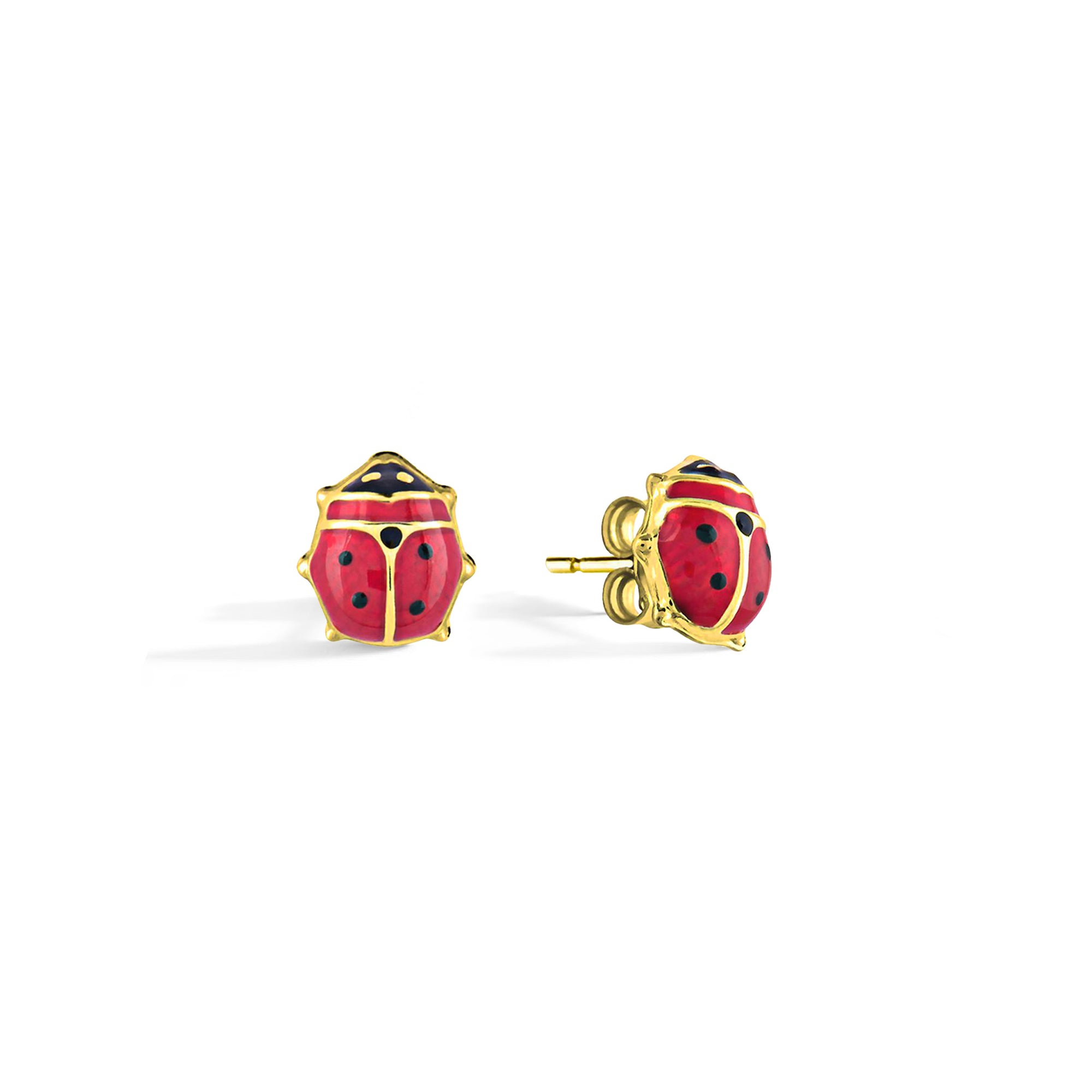 Orecchini Coccinella in Oro