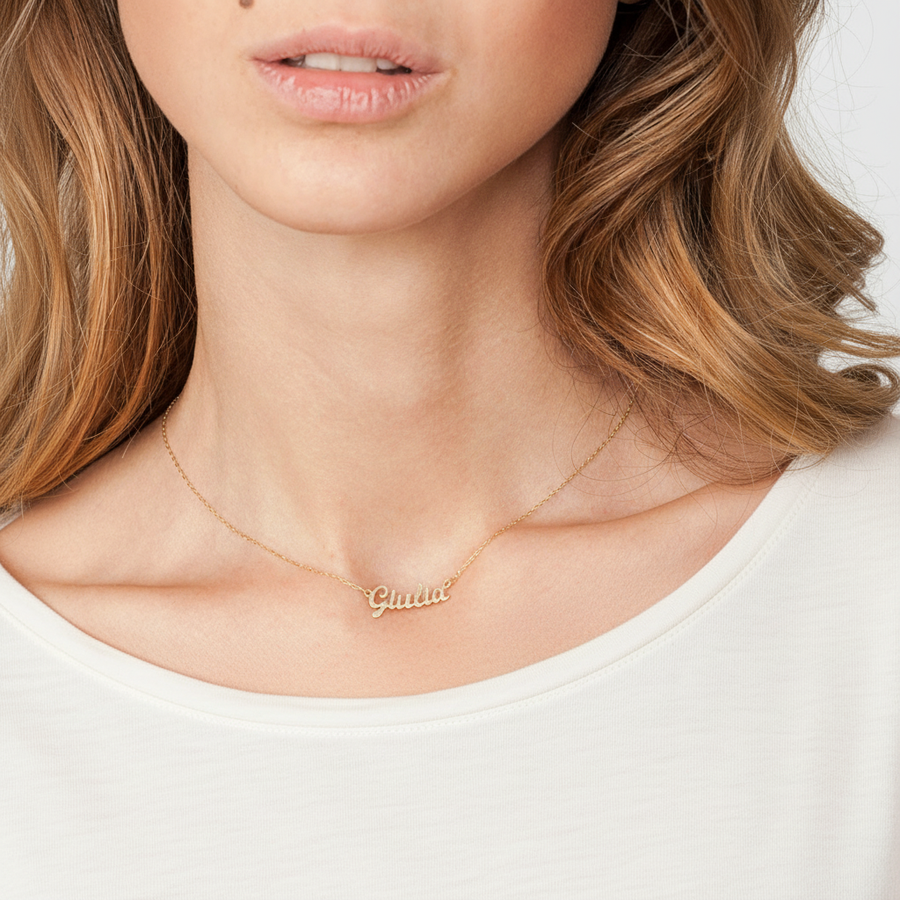 Collana Nome in Oro