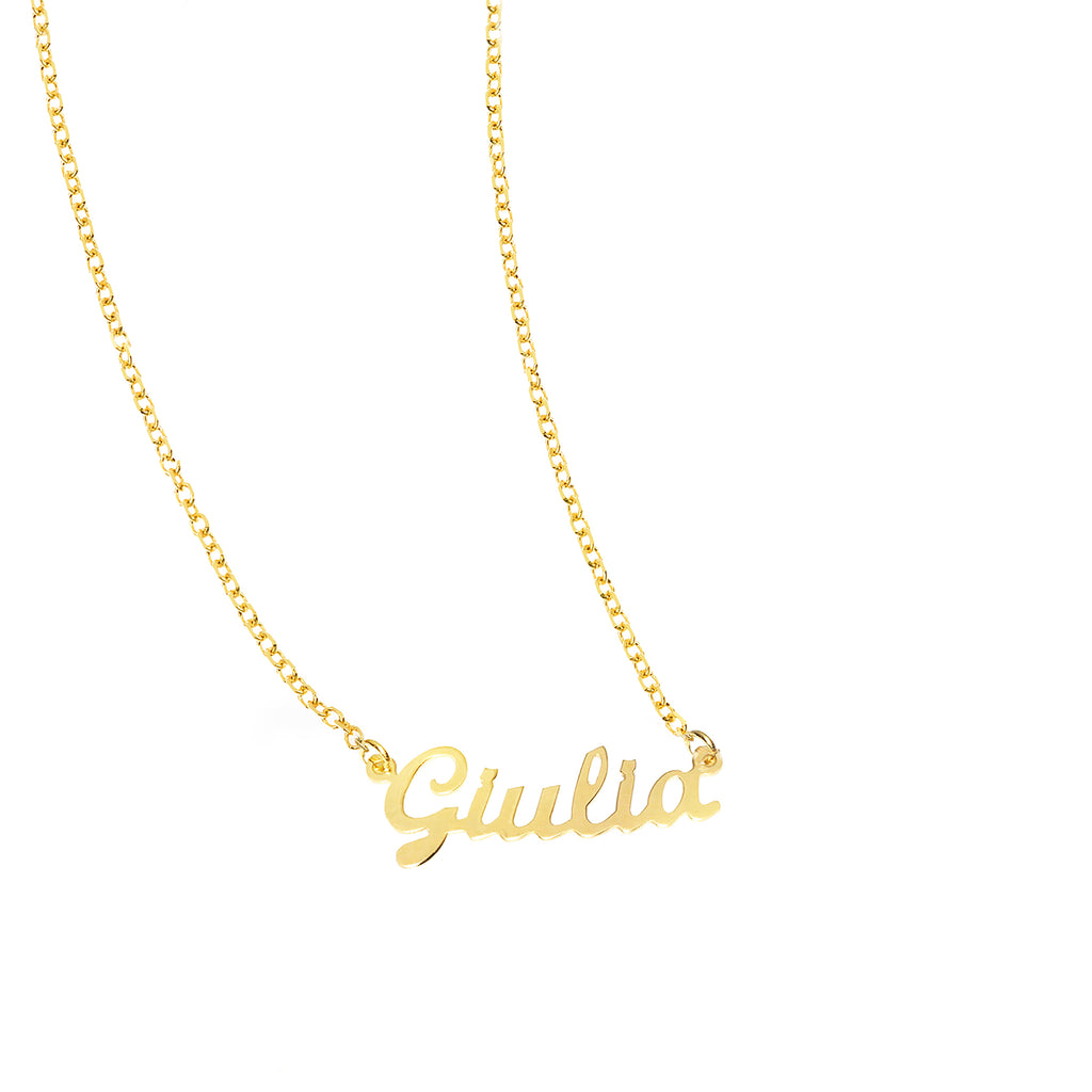 Collana Nome in Oro