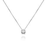 Collana Luce d'Oro Vero con Diamanti 100% Naturali P.Ct 5