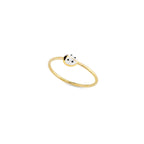 Ladybug ring in Real Gold