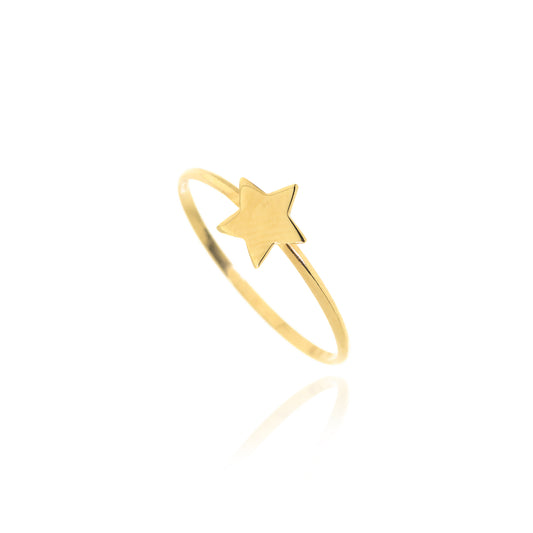 Anello Stella d'Oro Vero