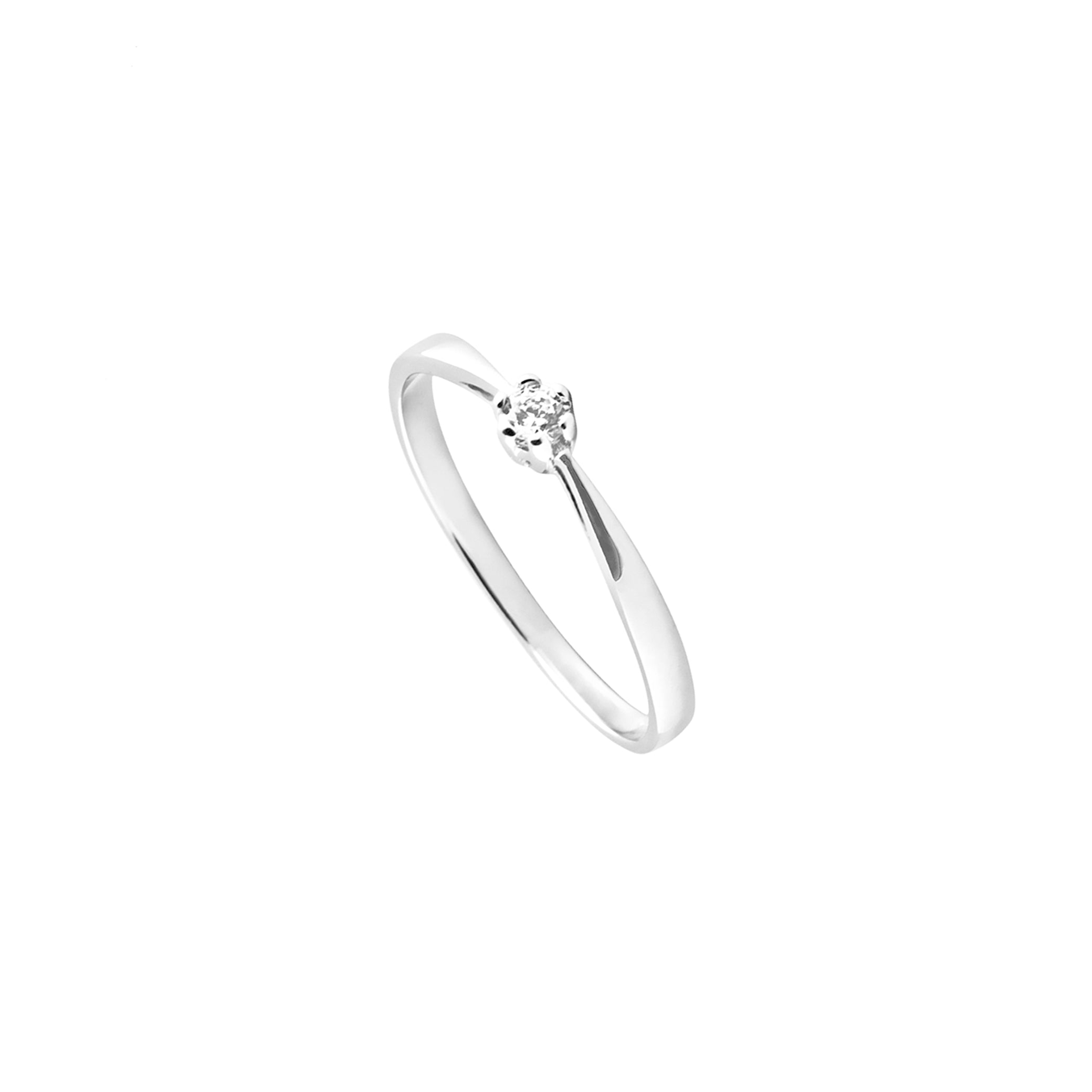 Anello LUCE in Oro e Zirconi