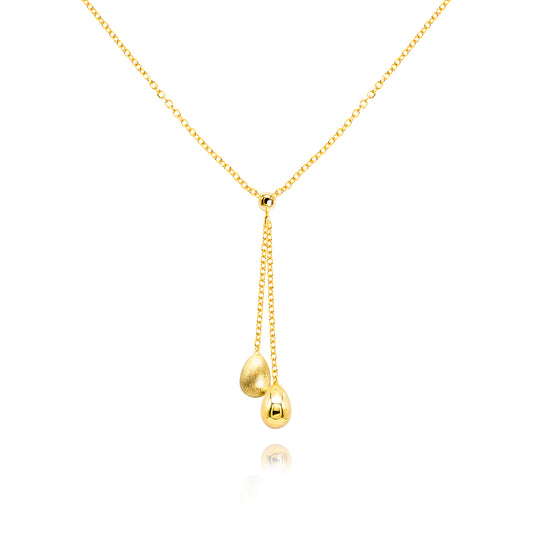 Collana Goccia d'Oro Vero