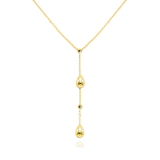 Collana Goccia d'Oro Vero