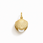Charm Concha de Oro con Perla