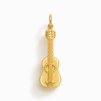 Charm Chitarra in Oro Giallo