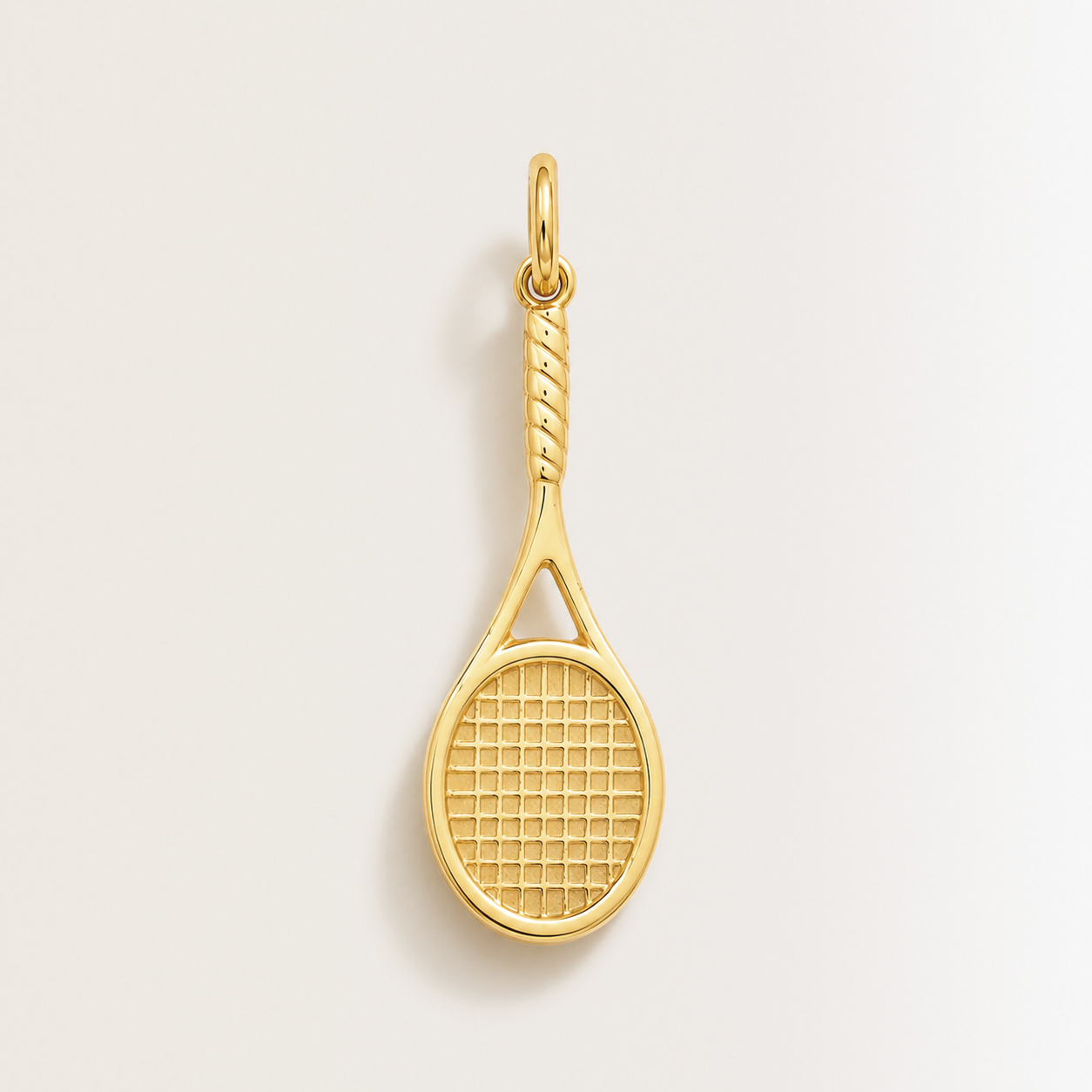 Charm Racchetta da Tennis in Oro
