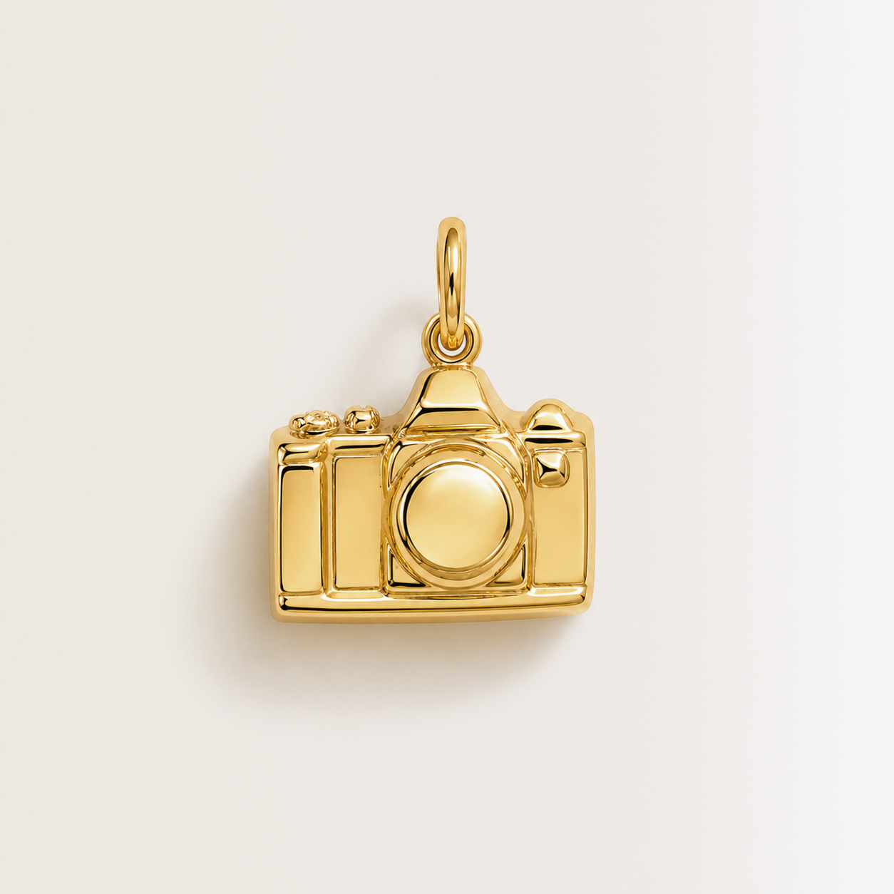 Charm Macchina Fotografica in Oro