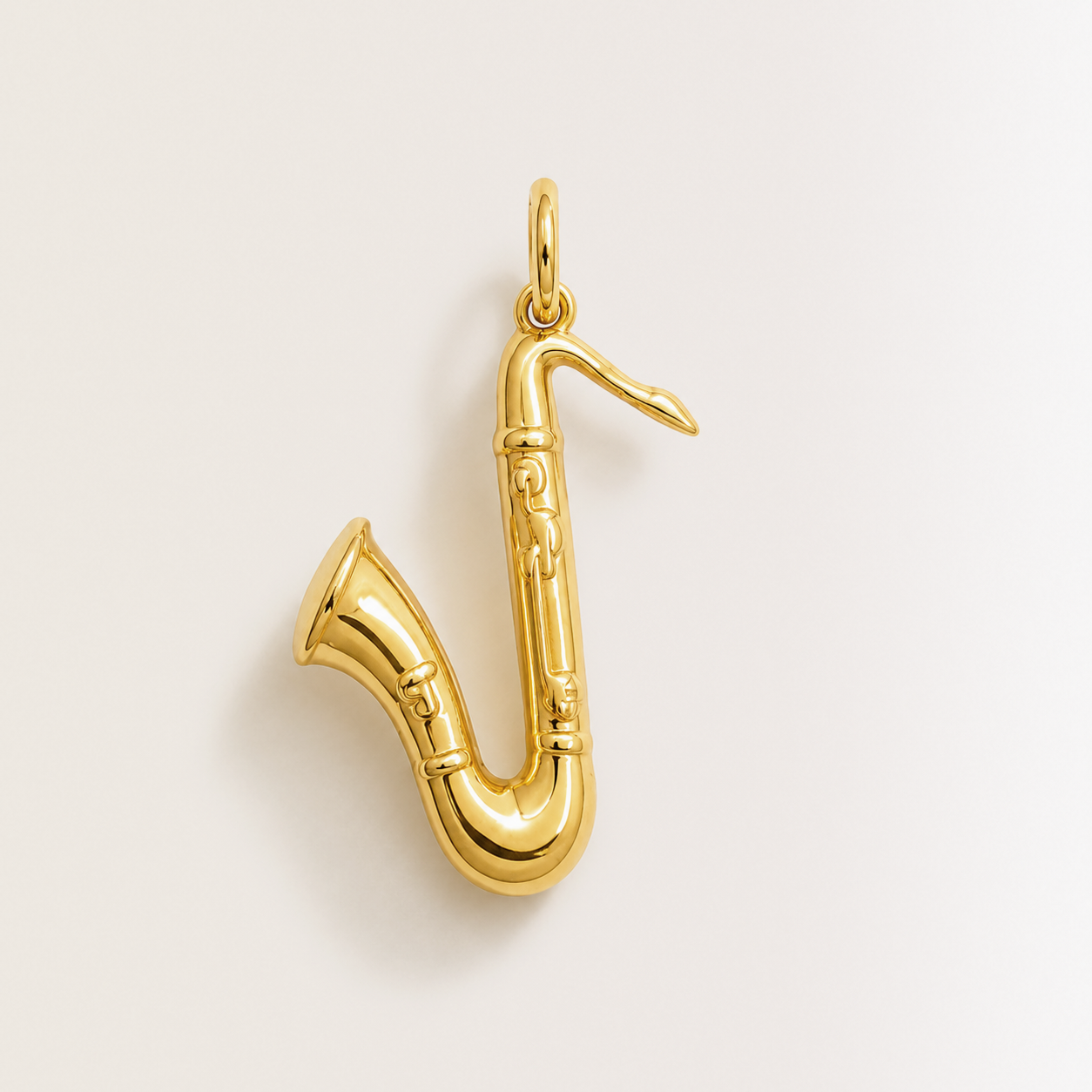 Charm Sassofono in Oro