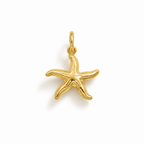 Charm Stella Marina in Oro Giallo