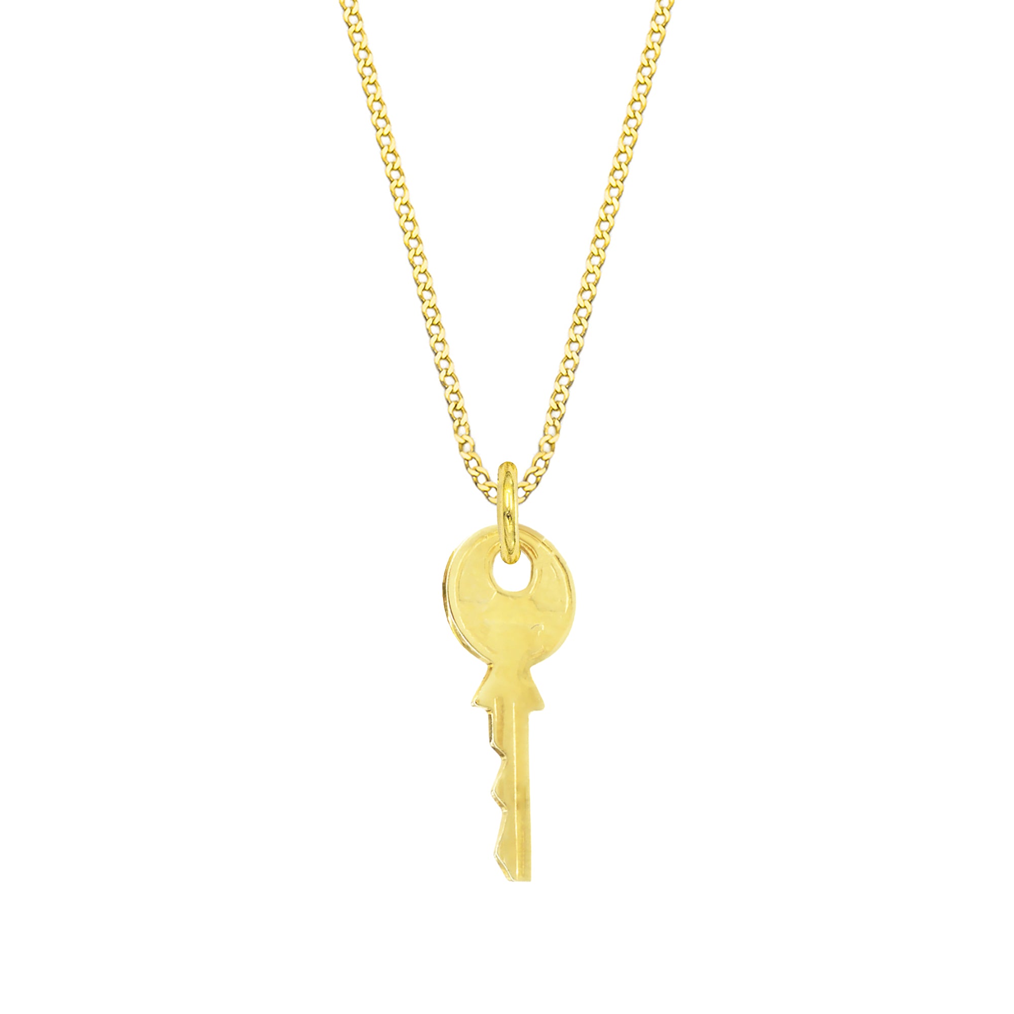 Collana Chiave in Oro Vero