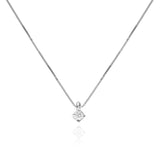 Collana Luce d'Oro Vero con Diamanti 100% Naturali P.Ct 5