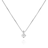 Luce d'Oro Necklace with 100% Natural Diamonds P.Ct 10 