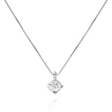 Luce d'Oro Necklace with 100% Natural Diamonds P.Ct 18 