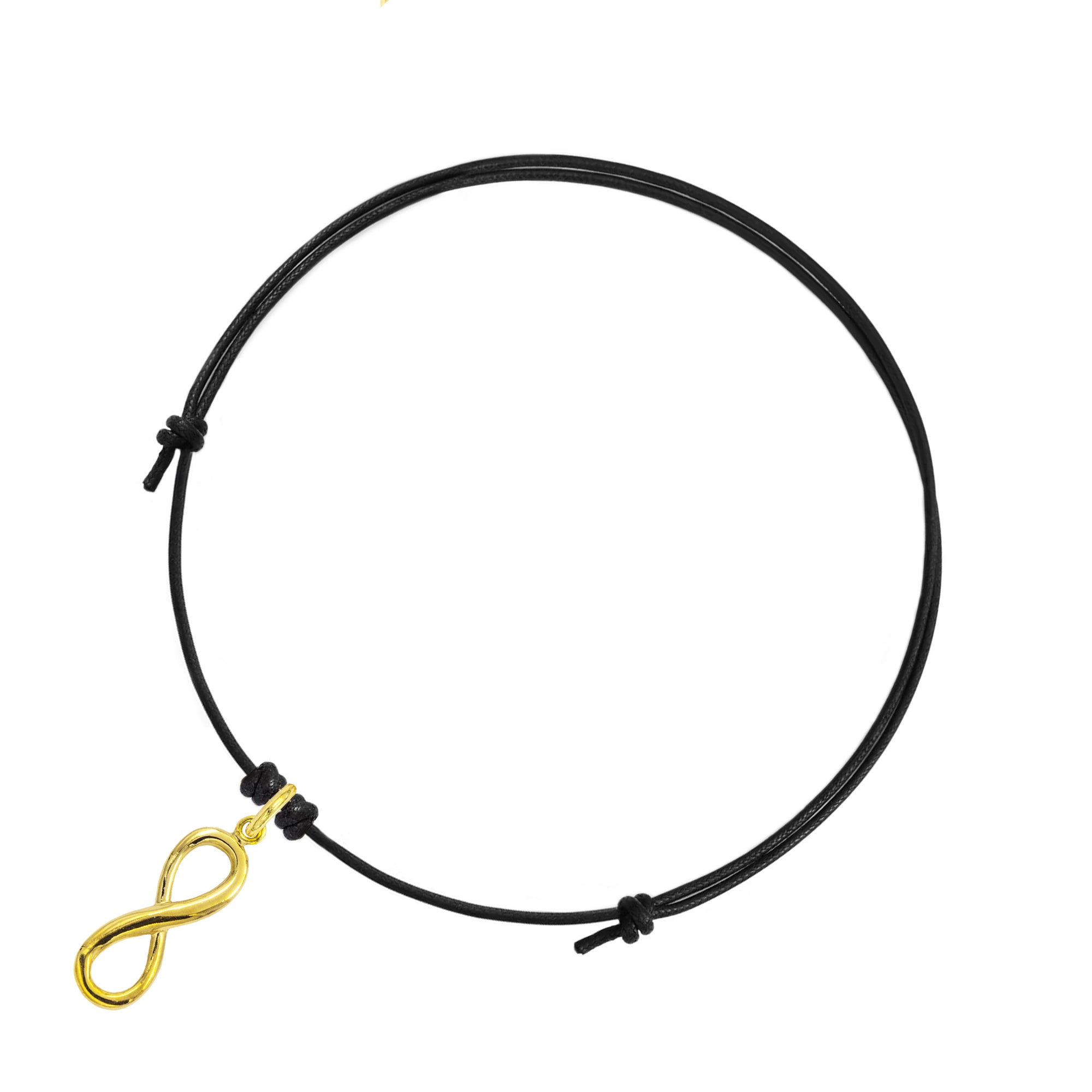 Bracciale Cordino Infinito in Oro