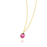 Real Gold Ladybug Necklace