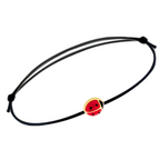 Bracciale Coccinella con cordino