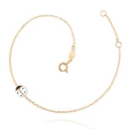 Bracciale Coccinella d'Oro Vero
