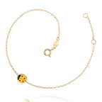 Bracciale Coccinella d'Oro Vero