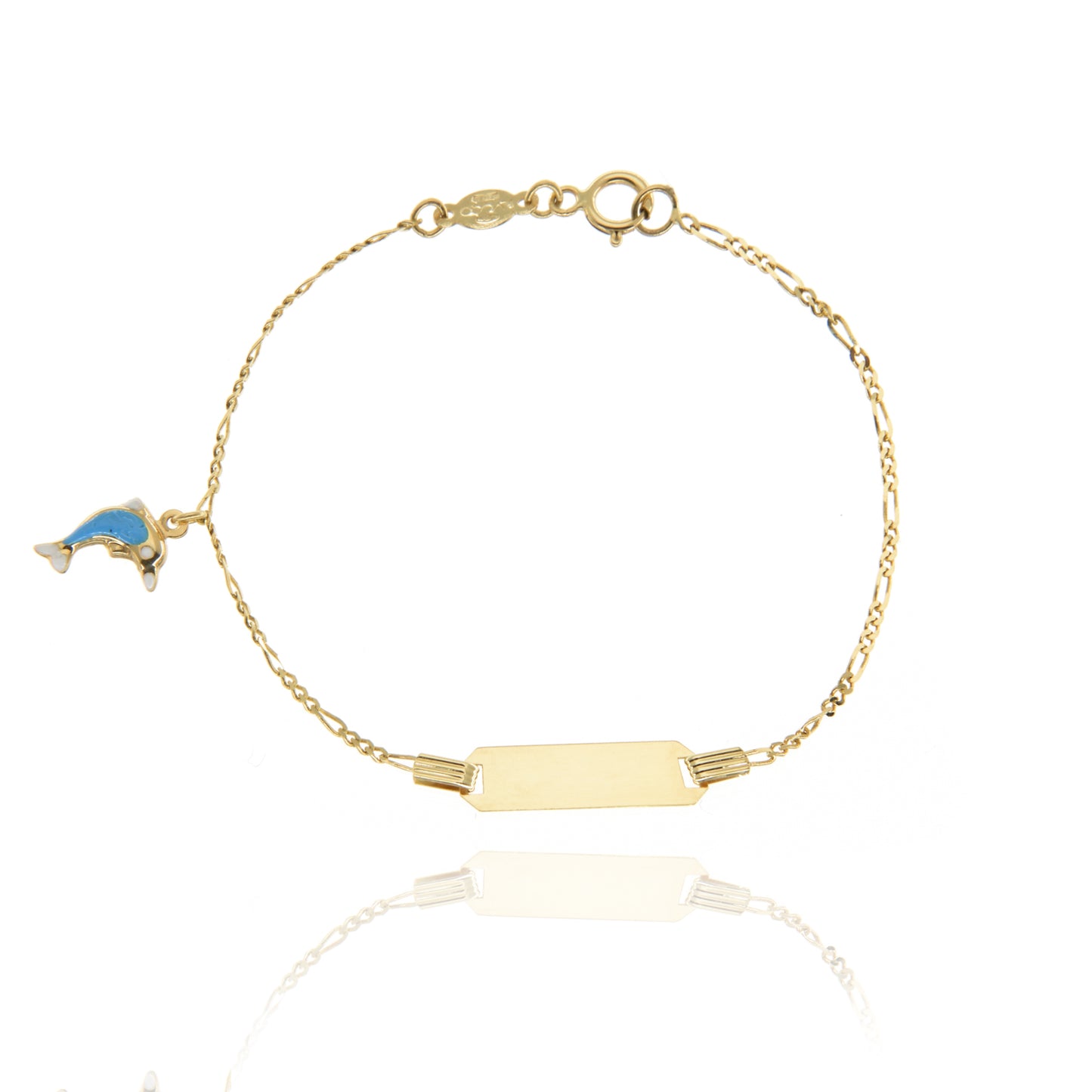 Dolphin Bracelet in Real Gold 