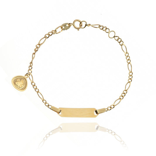 Baby Creed Bracelet in Real Gold 