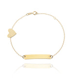 Bracciale Cuore d'Oro Vero