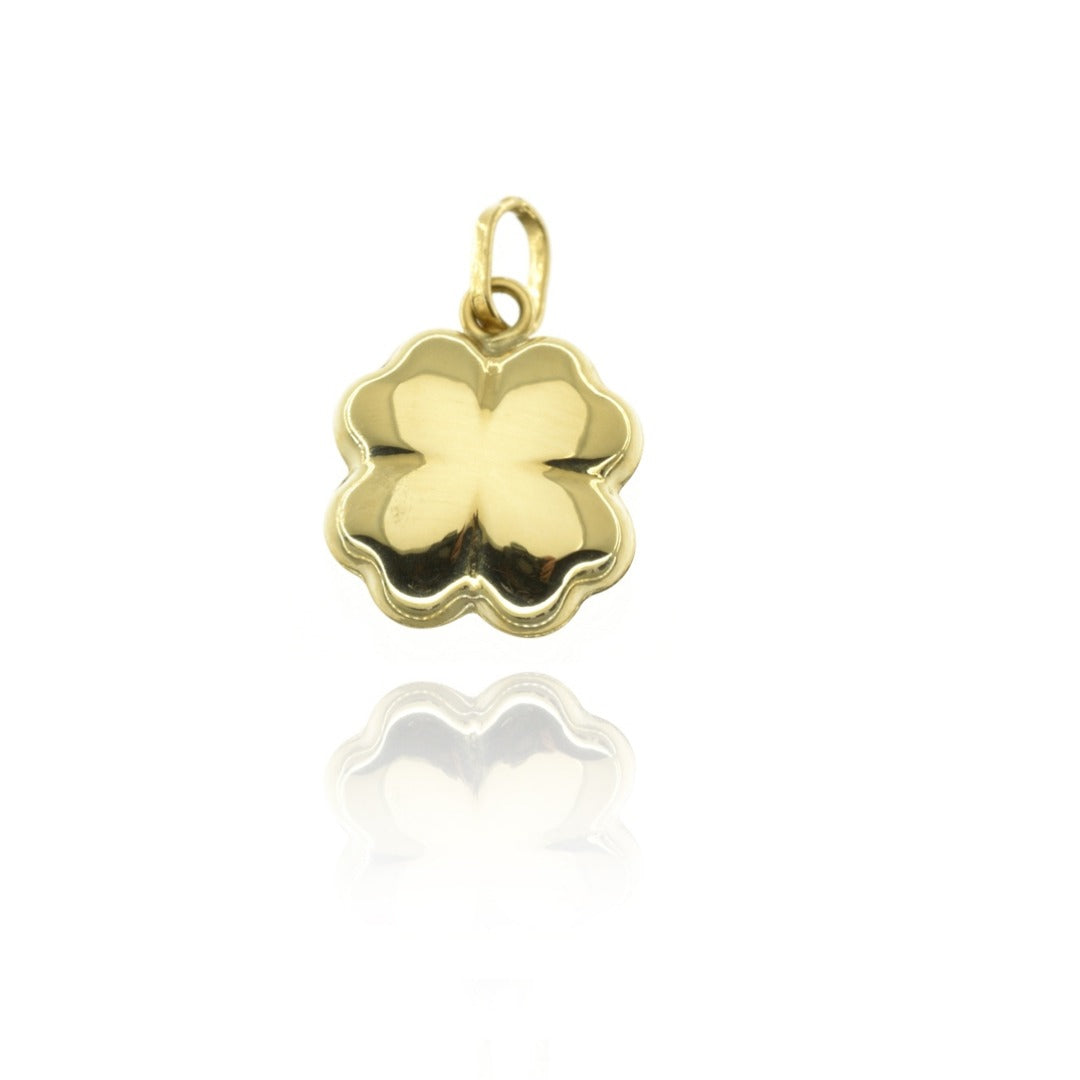 Flower Pendant in Real Gold