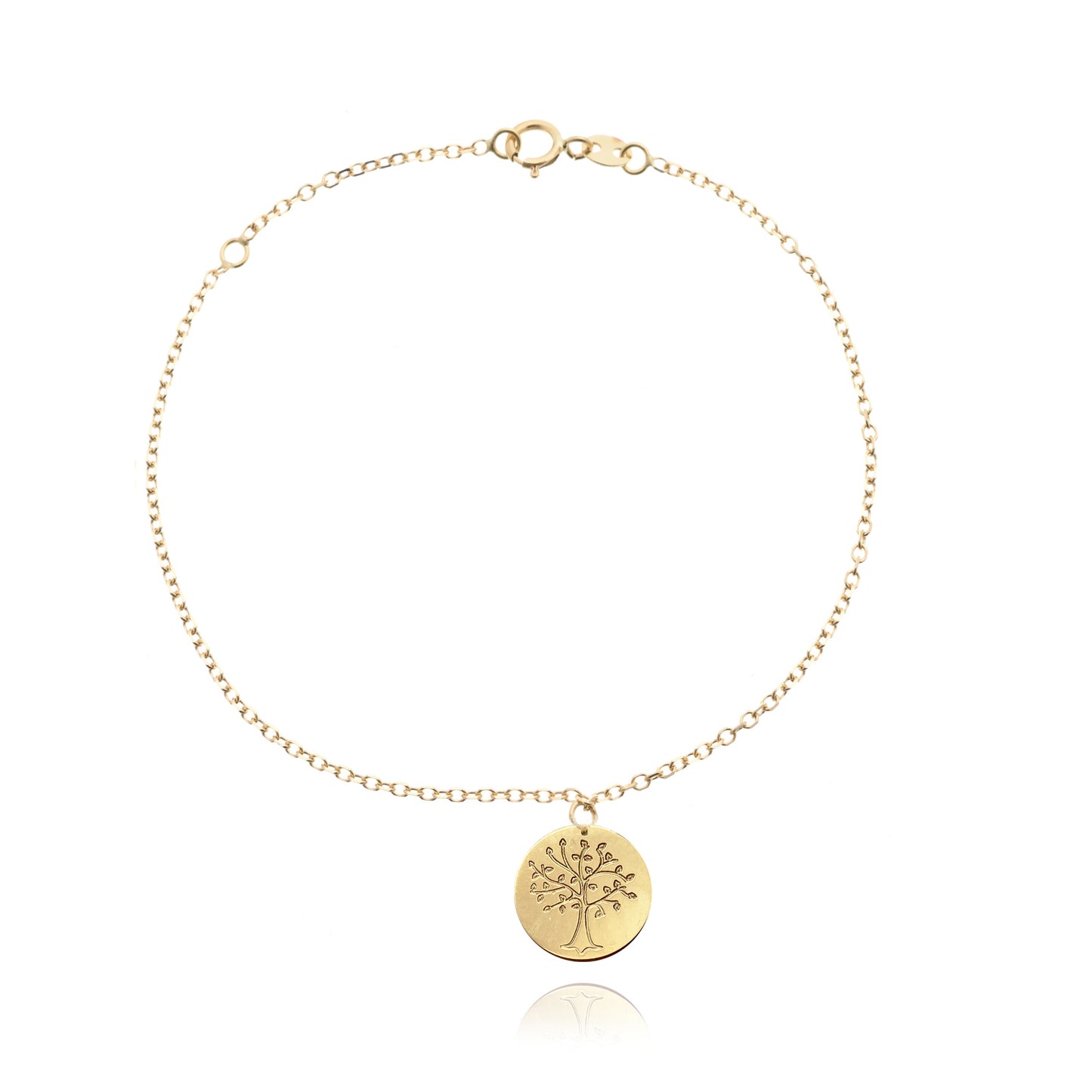 Tree of Life Bracelet in Real Gold 