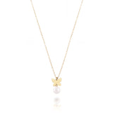 Collana Farfalla d'Oro Vero