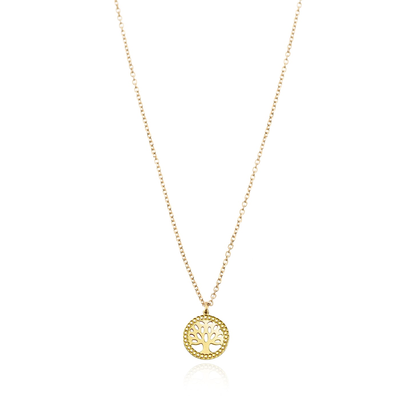 Tree of Life Necklace in Real Gold 