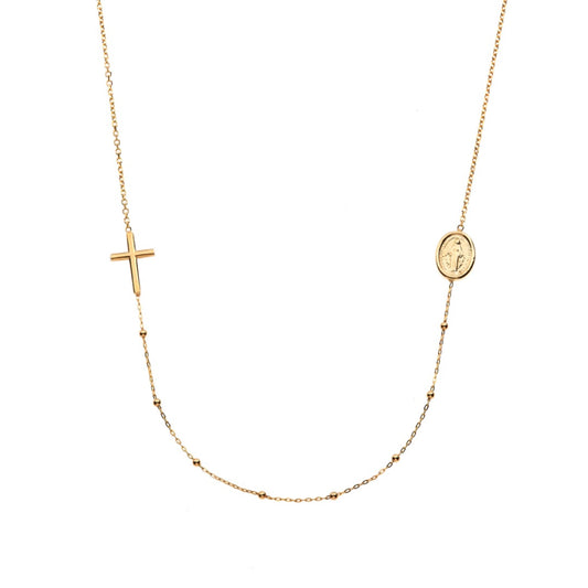 Credo Necklace in Real Gold 