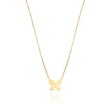 Collana Farfalla d'Oro Vero