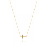 Cross Necklace in Real Gold 