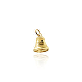 Bell Pendant in Real Gold