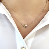 Heart Necklace in Real Gold 